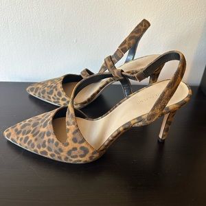 Ann Taylor Leopard Heels